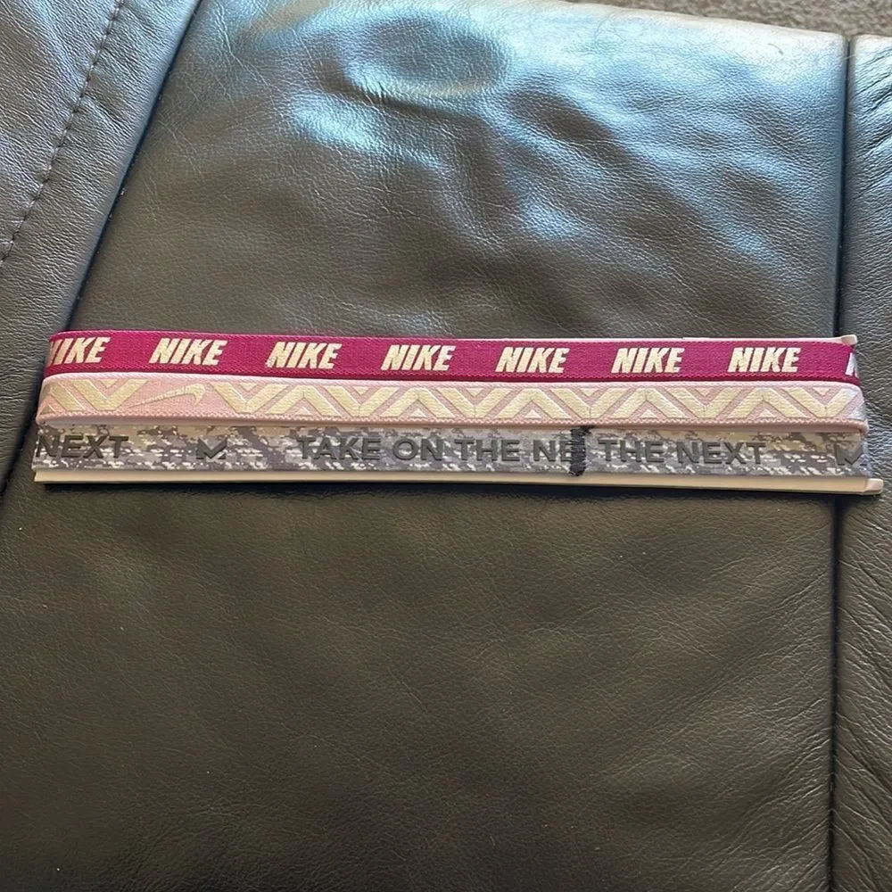 Nwot Nike kids thin headbands